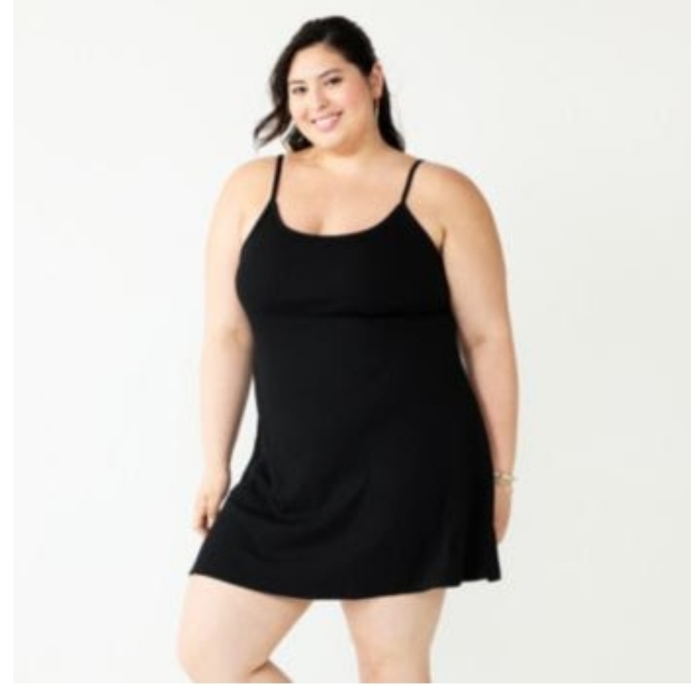Juniors' Plus Size SO® Cami Fit & Flare Mini Dress